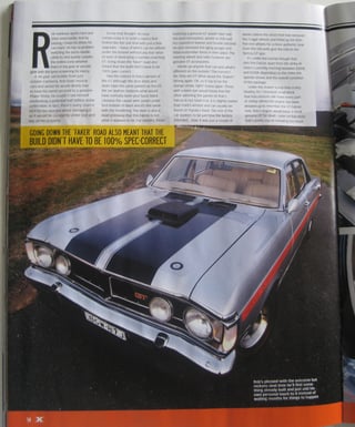 XY GT Falcon Replica