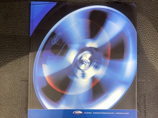 2002 FPV BA GTP - Build No. P002 Press and Brochure car