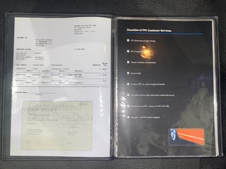 2002 FPV BA GTP - Build No. P002 Press and Brochure car