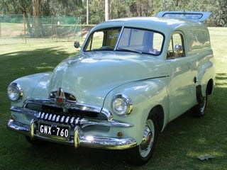 1956 Holden FJ Series Windowless Panel Van