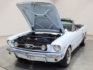 1966 Ford Mustang Convertible 289 2V - Arcadian Blue