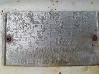 ZL Fairlane Factory Turbo 6