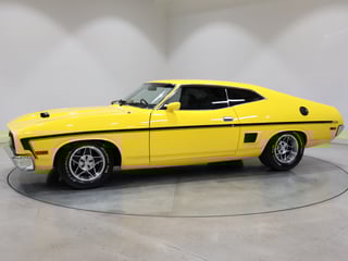 1977 Ford XC Falcon GS Hardtop - 393ci V8 Yellow Glo
