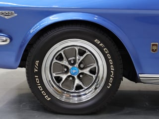 1965 Ford Mustang Convertible 302ci - Estoril Blue Metallic 