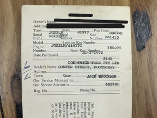 1971 Ford XY Falcon 500 6cyl Top Loader - Wild Violet Sunroof