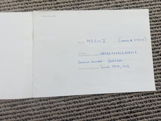 1996 BMW E36 M3 EVO Individual - Santorini Blue