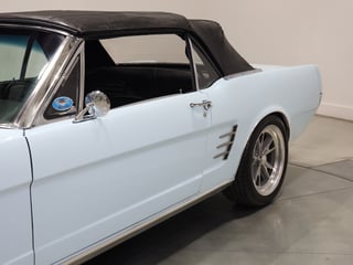 1966 Ford Mustang Convertible 289 2V - Arcadian Blue