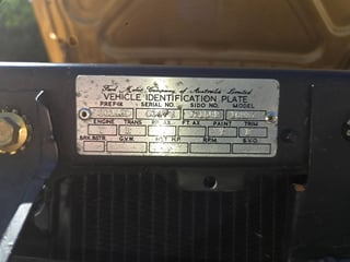 1969 Ford XW GS Fairmont 302 V8 - Sunroof