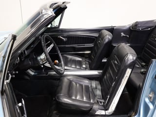 1966 Ford Mustang Convertible GT - 289 4V - Silver Blue