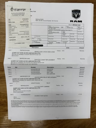 2022 RAM 2500 Heavy Duty Laramie - 27,200 km