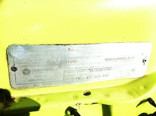 VH R/T Valiant Charger -