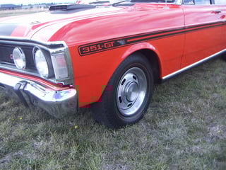 1971 XY GT Falcon Vermillion Fire