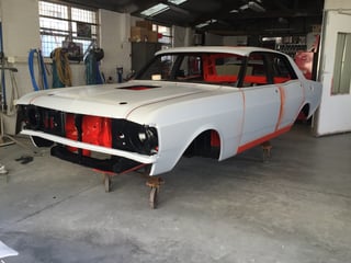 1971 Ford Falcon XY GT Replica - Vermilion Fire Sunroof 