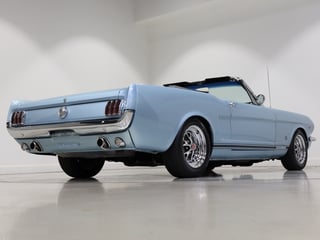 1966 Ford Mustang Convertible GT - 289 4V - Silver Blue