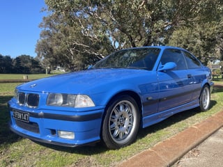 1996 BMW E36 M3 EVO Individual - Santorini Blue