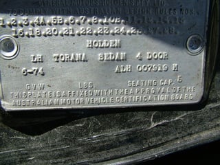 LH SLR 5000 L34 Torana