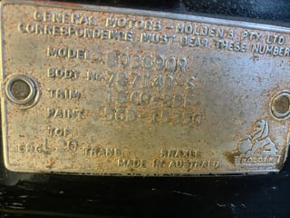 1973 HQ GTS Monaro Replica