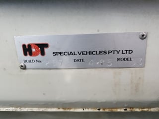 1985 HDT VK SS Group 3 Brock Commodore # 2078