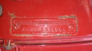 1982 VH HDT SS Commodore Group 2 Build No 659 - Maranello Red