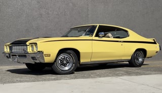 1972 Buick Skylark Custom Hardtop - 455ci GSX Tribute - Bamboo Cream 