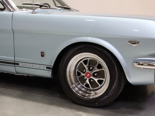 1966 Ford Mustang Convertible GT - 289 4V - Silver Blue