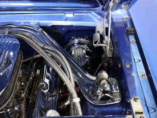 1965 Ford Mustang Convertible 302ci - Estoril Blue Metallic 