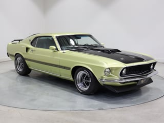 1969 Ford Mustang Mach 1 351 4V Windsor 4sp Man - Lime Gold