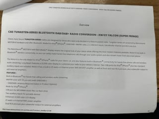 1971 Ford Falcon XY GT Replica - Vermilion Fire