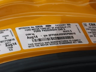 2014 FPV FG MK II Falcon GTF Build No 259 - Octane