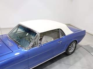 1965 Ford Mustang Convertible 302ci - Estoril Blue Metallic 