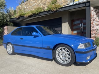 1996 BMW E36 M3 EVO Individual - Santorini Blue