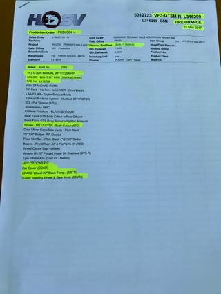 2017 HSV GTSR - Light My Fire - 243 kilometres