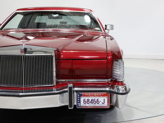 1976 Lincoln Continental Mark IV - Dark Red Moondust Metallic