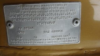 1976 Holden Statesman