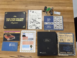 1969 Ford Falcon XW GTHO Phase 1 - Grecian Gold