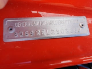 1974 HJ GTS Monaro 4.2L V8