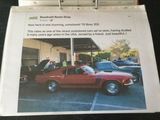 '70 Boss 302 - W Code 4.30:1 Detroit Locker - only 23,949 miles!