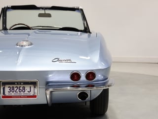 1964 Chevrolet Corvette C2 Sting Ray 327ci 'Fuelie' - Silver Blue Metallic