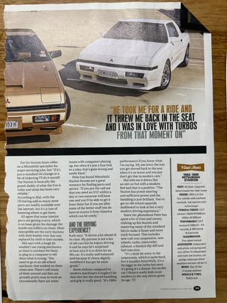 1983 Mitsubishi Starion Turbo