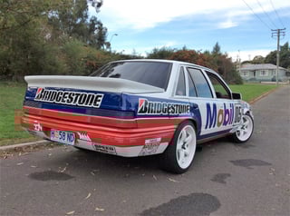 1986 VL Commodore Berlina 4.9L litre Mobil Brock Tribute