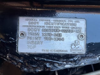 1968 Holden HK Monaro Bathurst 327 V8 - Silver Mink