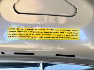 1994 VR Commodore Acclaim Series II