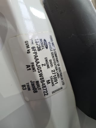 2008 FPV BFII Falcon GT Cobra No.342