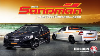 2015 VF Holden Sandman Ute