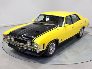 1973 Ford Falcon XA GT 4 Sp Manual - Yellow Glo