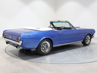 1965 Ford Mustang Convertible 302ci - Estoril Blue Metallic 