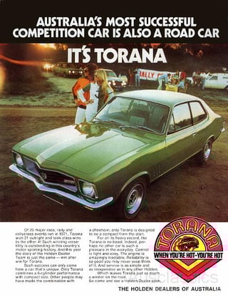 1971 LJ GTR Torana - Body No. 1