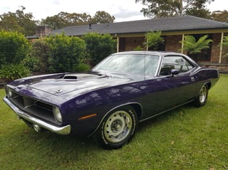 1970 Plymouth Cuda 440 Six Pack Four Speed