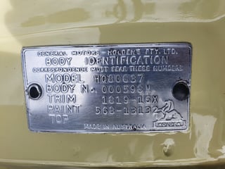 1971 HQ GTS Monaro - One Off