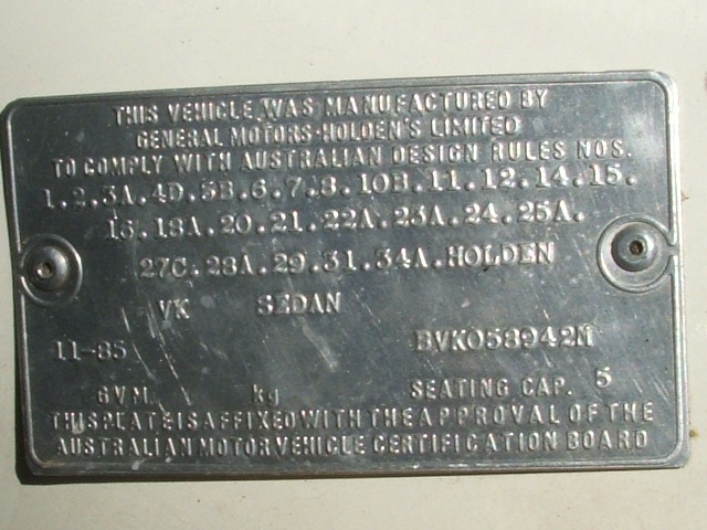 VK Commodore 308